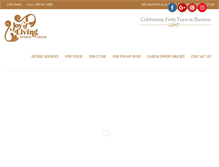Tablet Screenshot of joyoflivingdesign.com